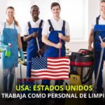 Trabaja como personal de Limpieza en Estados Unidos | USA